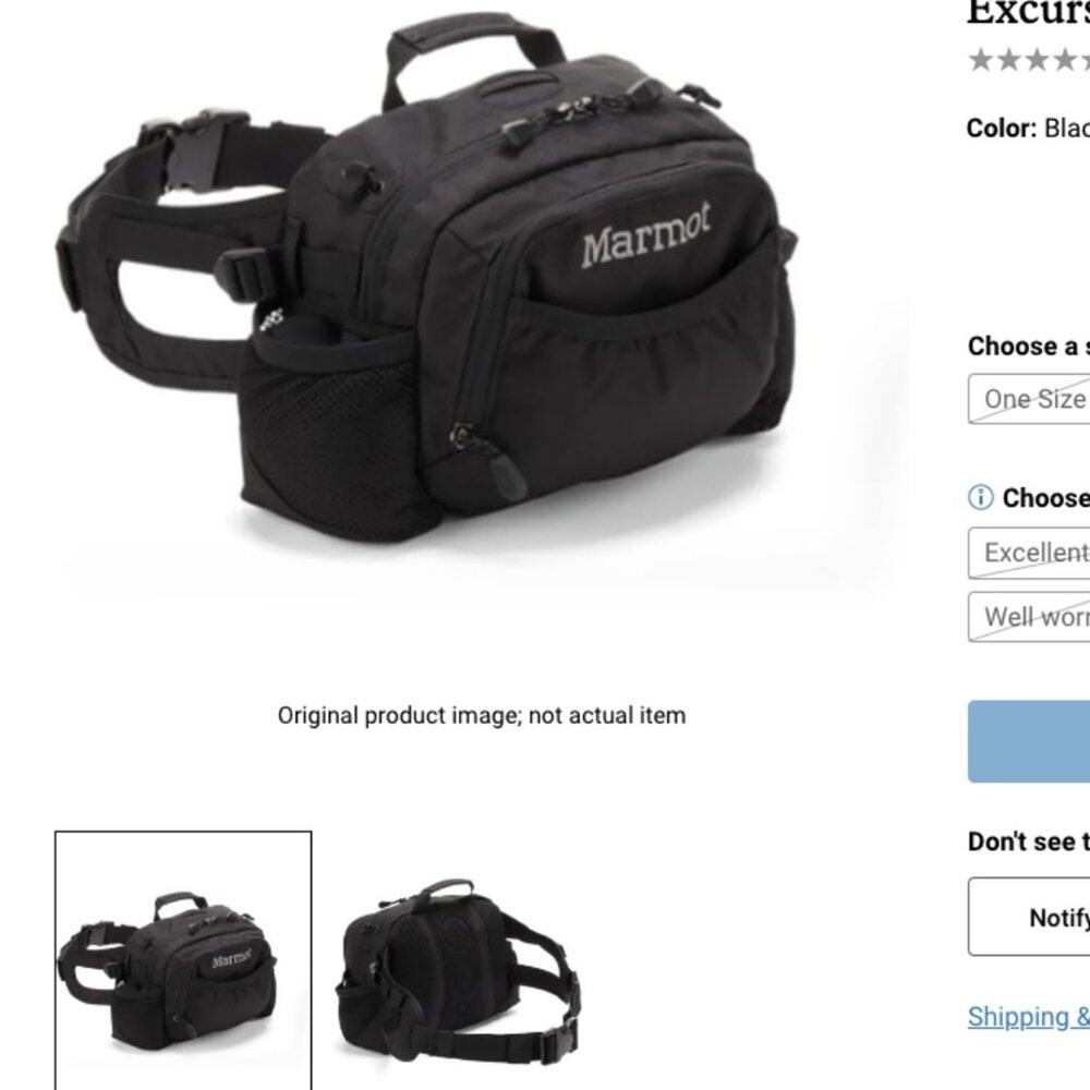 Marmot Excursion Fanny Pack - Men's - Picture 8 of 15